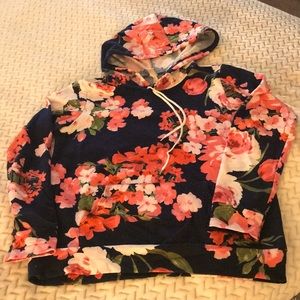 Floral Hoodie by Lara Fashions